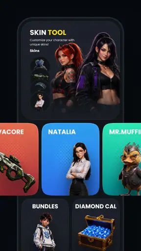 FFFFF Skin Max Tool screenshot