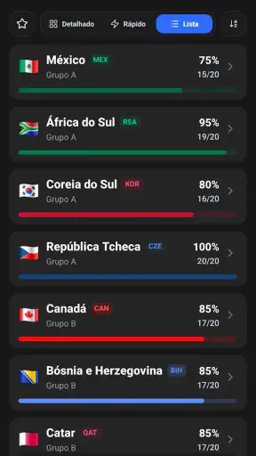FIGURINHAS ÁLBUM DA COPA 2026 screenshot