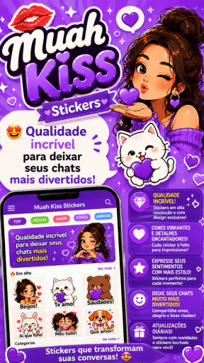 Figurinhas Beijo - WAStickers screenshot
