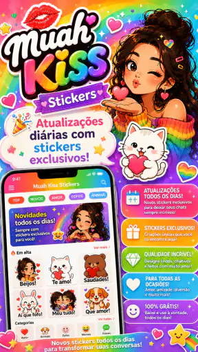 Figurinhas Beijo - WAStickers screenshot
