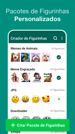 Figurinhas para WhatsApp screenshot