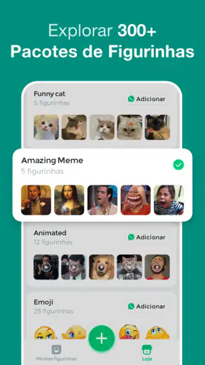 Figurinhas para WhatsApp screenshot