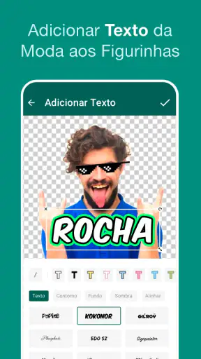 Figurinhas para WhatsApp screenshot