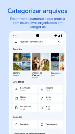 Files do Google screenshot