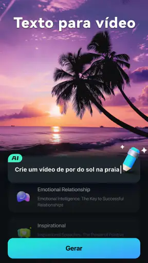 Filmora AI: Criador de Vídeos screenshot