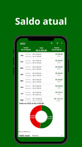 Finanças Simples screenshot