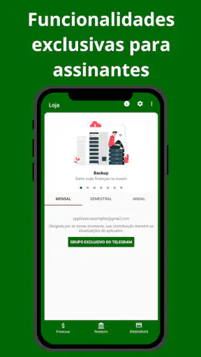Finanças Simples screenshot