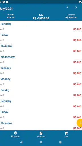 Finanças Simples screenshot