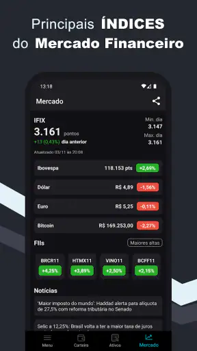 Finy FII - Ações e FIIs screenshot