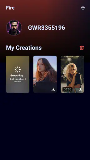 Fire - Dynamic Video Forge screenshot