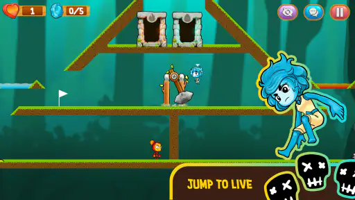Fireboy e Watergirl: Online screenshot