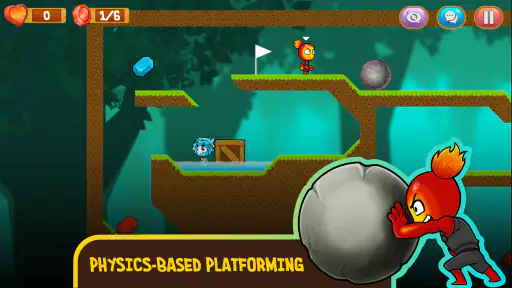 Fireboy e Watergirl: Online screenshot