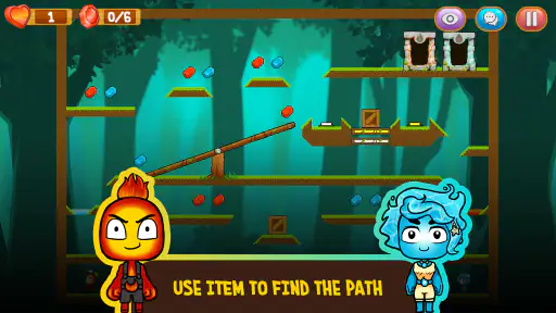 Fireboy e Watergirl: Online screenshot