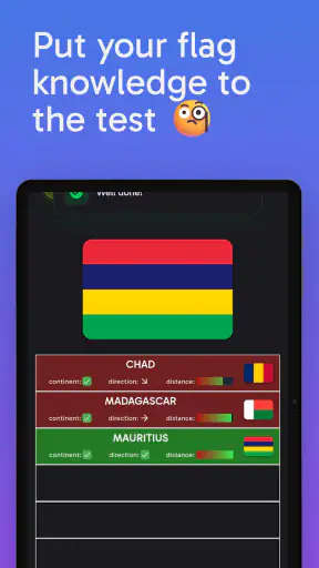 Flaggle · Quiz de Bandeiras screenshot