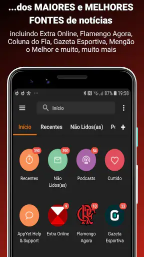Flamengo Hoje screenshot