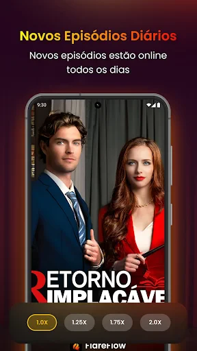FlareFlow: 1-Minute HD Dramas! screenshot