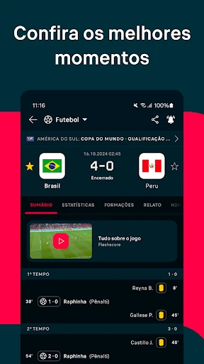 Flashscore: Resultados ao Vivo screenshot