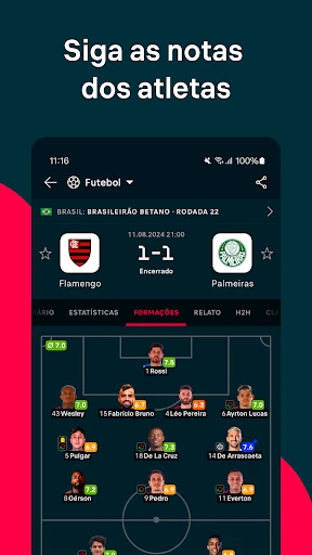 Flashscore: Resultados ao Vivo screenshot