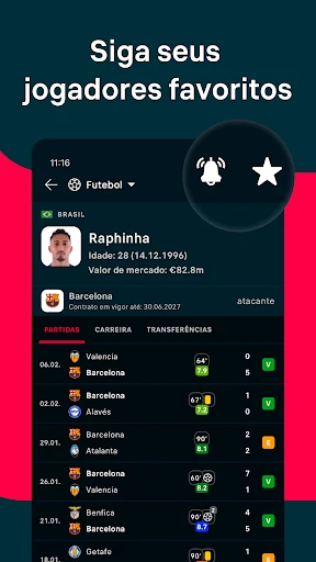 Flashscore: Resultados ao Vivo screenshot