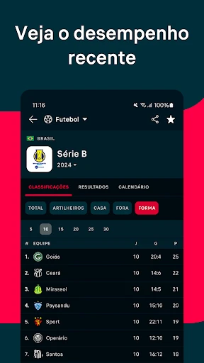 Flashscore: Resultados ao Vivo screenshot