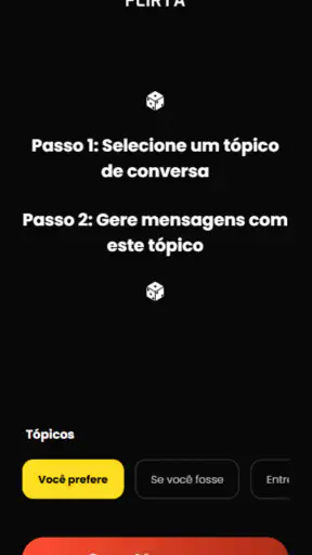 Flirta - Assistente de Rizz screenshot