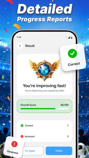 Fluzy: Aprenda Idiomas IA screenshot