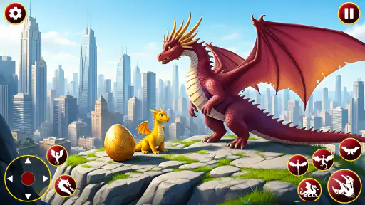 Flying Dragon Sim: Be A Dragon screenshot