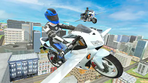 Flying Motorbike Simulator screenshot
