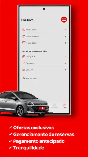 Foco Aluguel de Carros screenshot