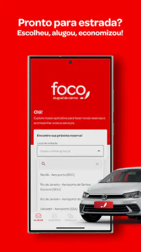 Foco Aluguel de Carros screenshot