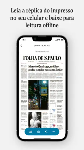 Folha de S.Paulo screenshot