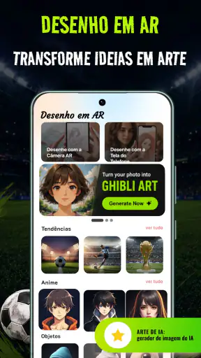 Football Draw: Sketch & Trace screenshot
