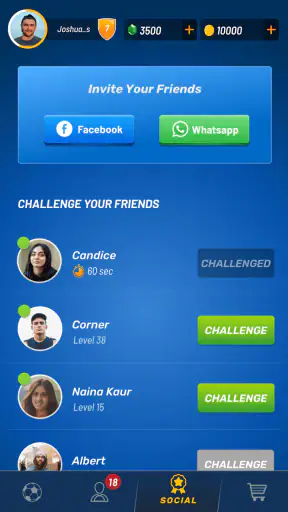 Football World - Pessoas Reais screenshot