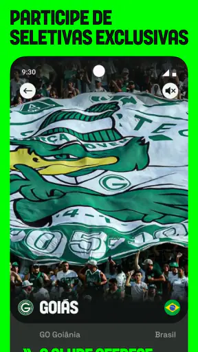 Footbao: seletivas digitais screenshot