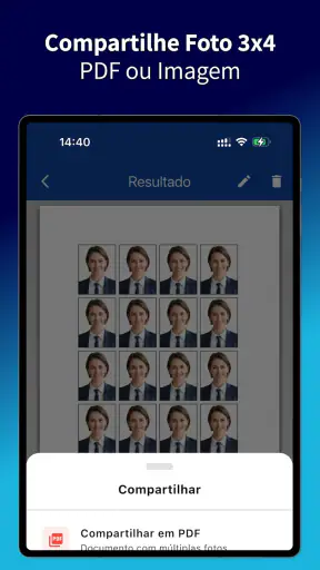 Foto 3x4 para Documento screenshot