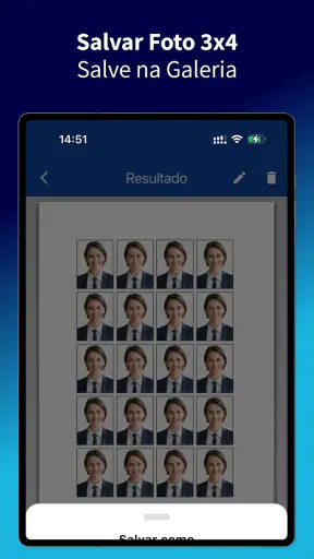 Foto 3x4 para Documento screenshot