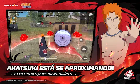 Free Fire x NARUTO SHIPPUDEN screenshot