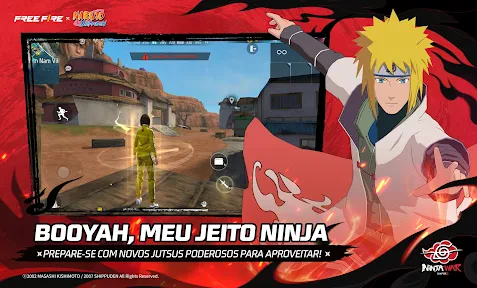 Free Fire x NARUTO SHIPPUDEN screenshot