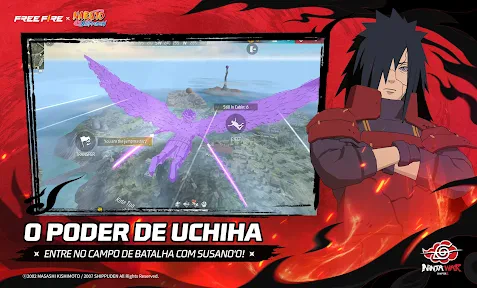 Free Fire x NARUTO SHIPPUDEN screenshot