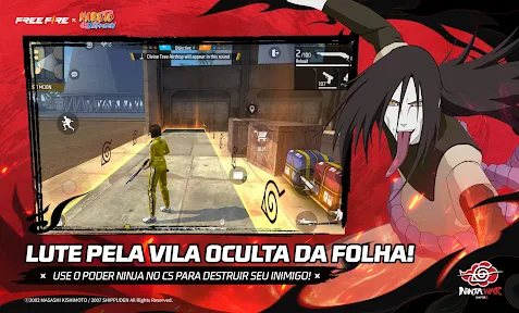 Free Fire x NARUTO SHIPPUDEN screenshot