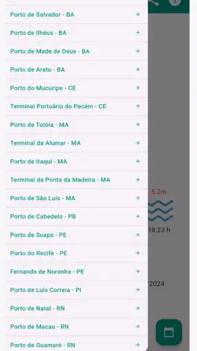 FUNCEME MARÉS screenshot