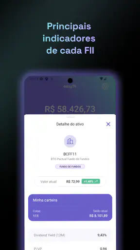 Fundos Imobiliários | Easy FII screenshot