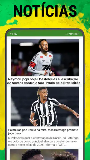 Futebol ao vivo screenshot