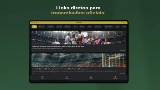 Futebol ao vivo screenshot