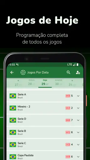 Futebol Ao Vivo - FavScore screenshot
