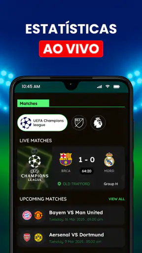 Futebol ao Vivo: Placar Pro screenshot