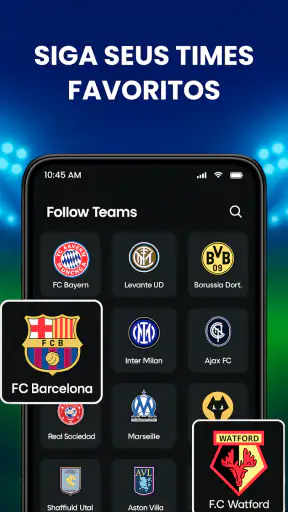 Futebol ao Vivo: Placar Pro screenshot