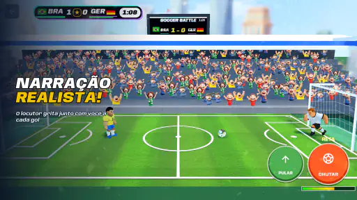 Futebol Batalha: Gol a Gol x1 screenshot