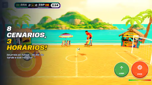 Futebol Batalha: Gol a Gol x1 screenshot
