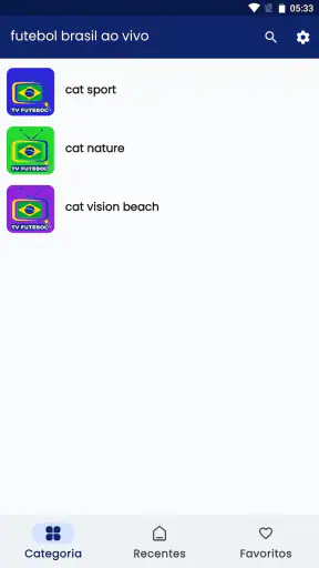 Futebol Brasil ao vivo screenshot